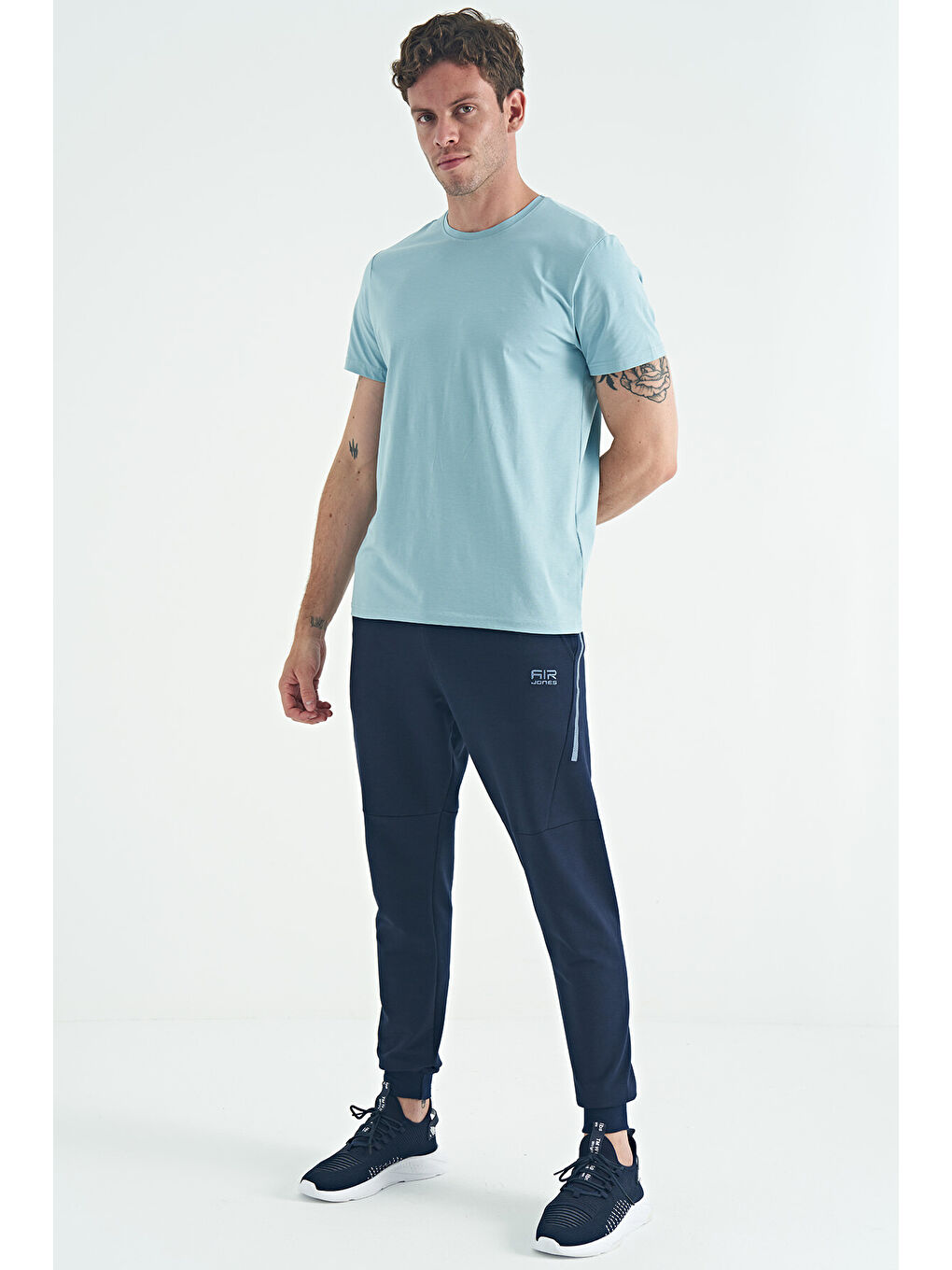 Calvin Açık Mavi Basic Erkek Tişört - 88245-4