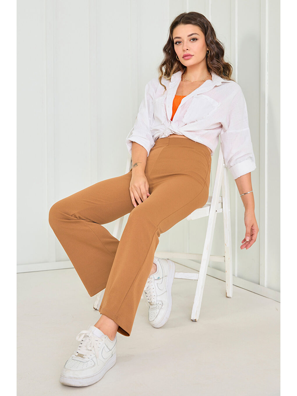 Kahverengi PANTOLON Taba - 26262