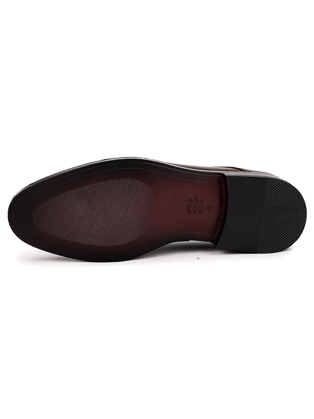 Kahverengi 1825-1 %100 Deri Pvc Taban Günlük Klasik Erkek Ayakkabı-5