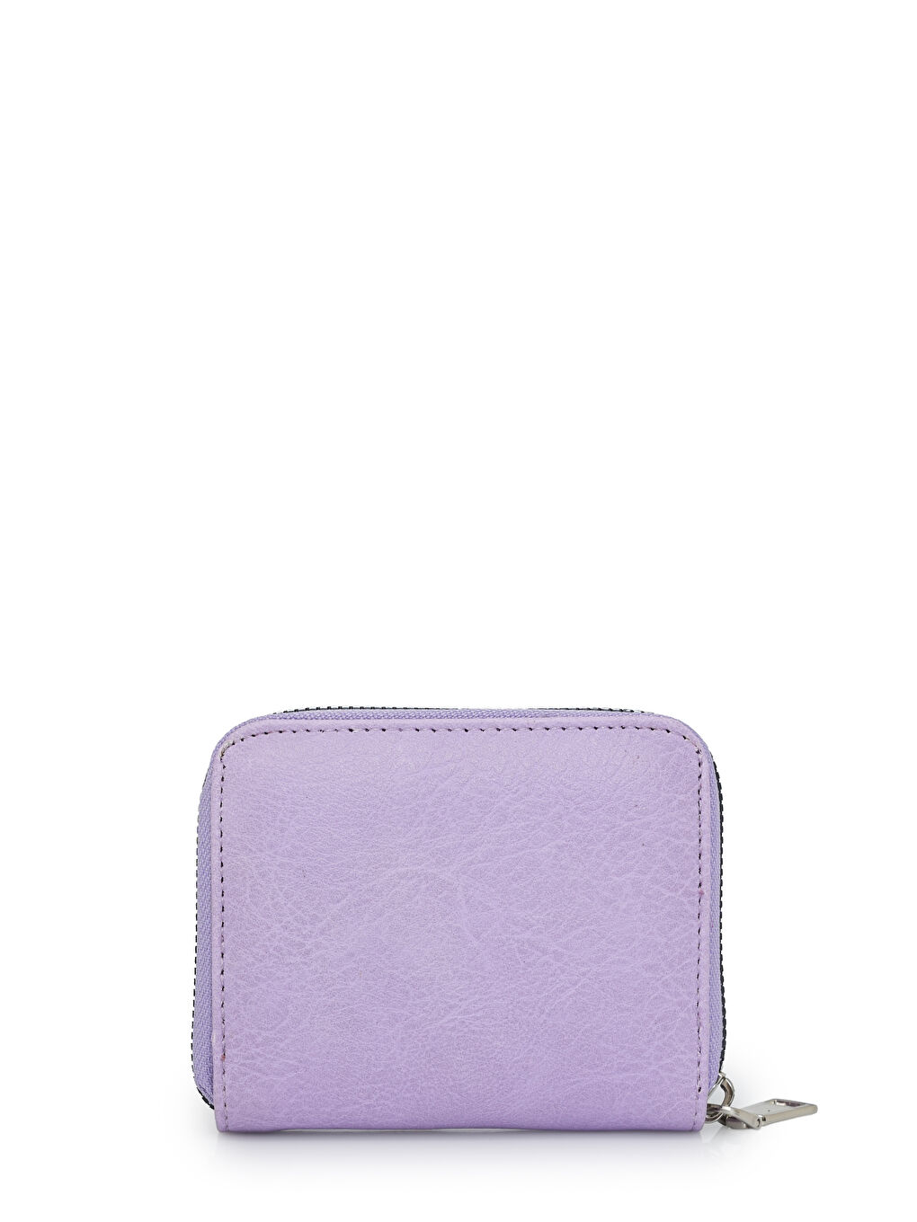 Lila Kartlık Bölme Detaylı Mini Cüzdan CZ100-1-3