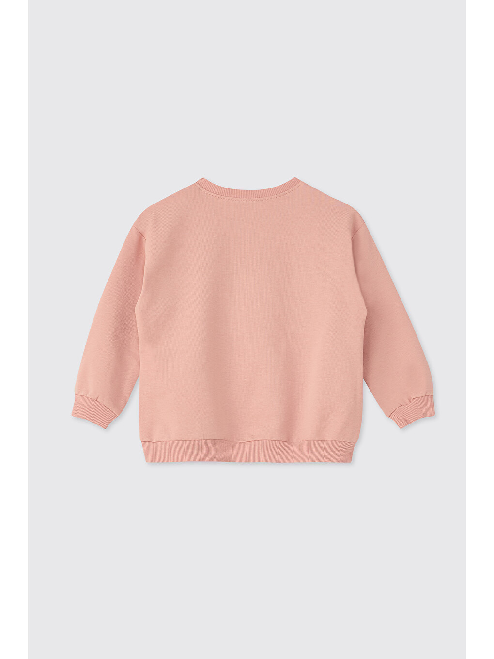Pembe Kız Bebek Coral Sweatshirt-1