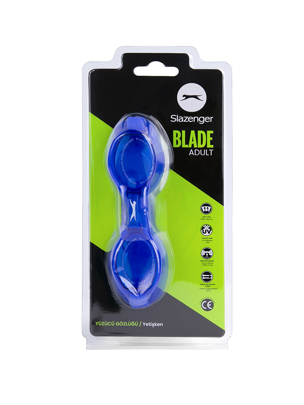 Blade 2321 Unisex Mavi Yüzücü Gözlüğü-4