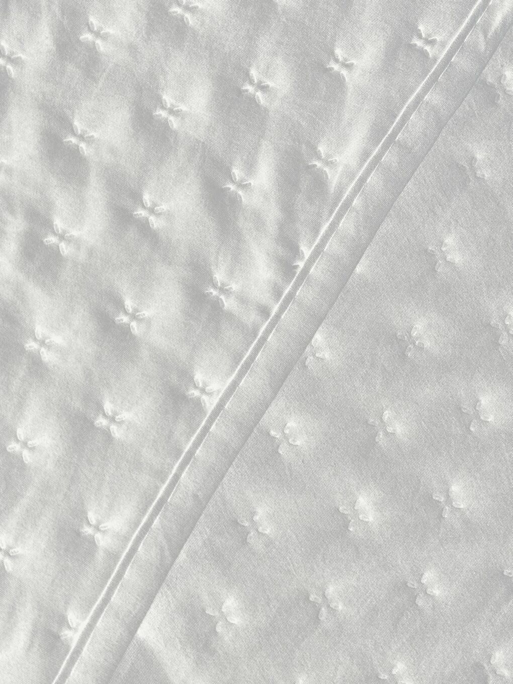 Bedspreado Yıkanmış Mikro Beyaz Yatak Örtüsü Set Tek Kişilik 160x220-3