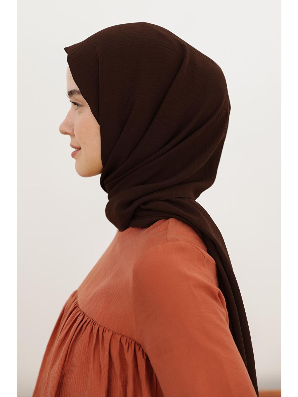 Kahverengi Acı Kahve Caz Şal-2