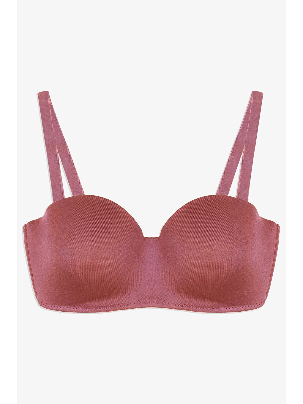 Turuncu Kadın Mikro Straplez Sütyen