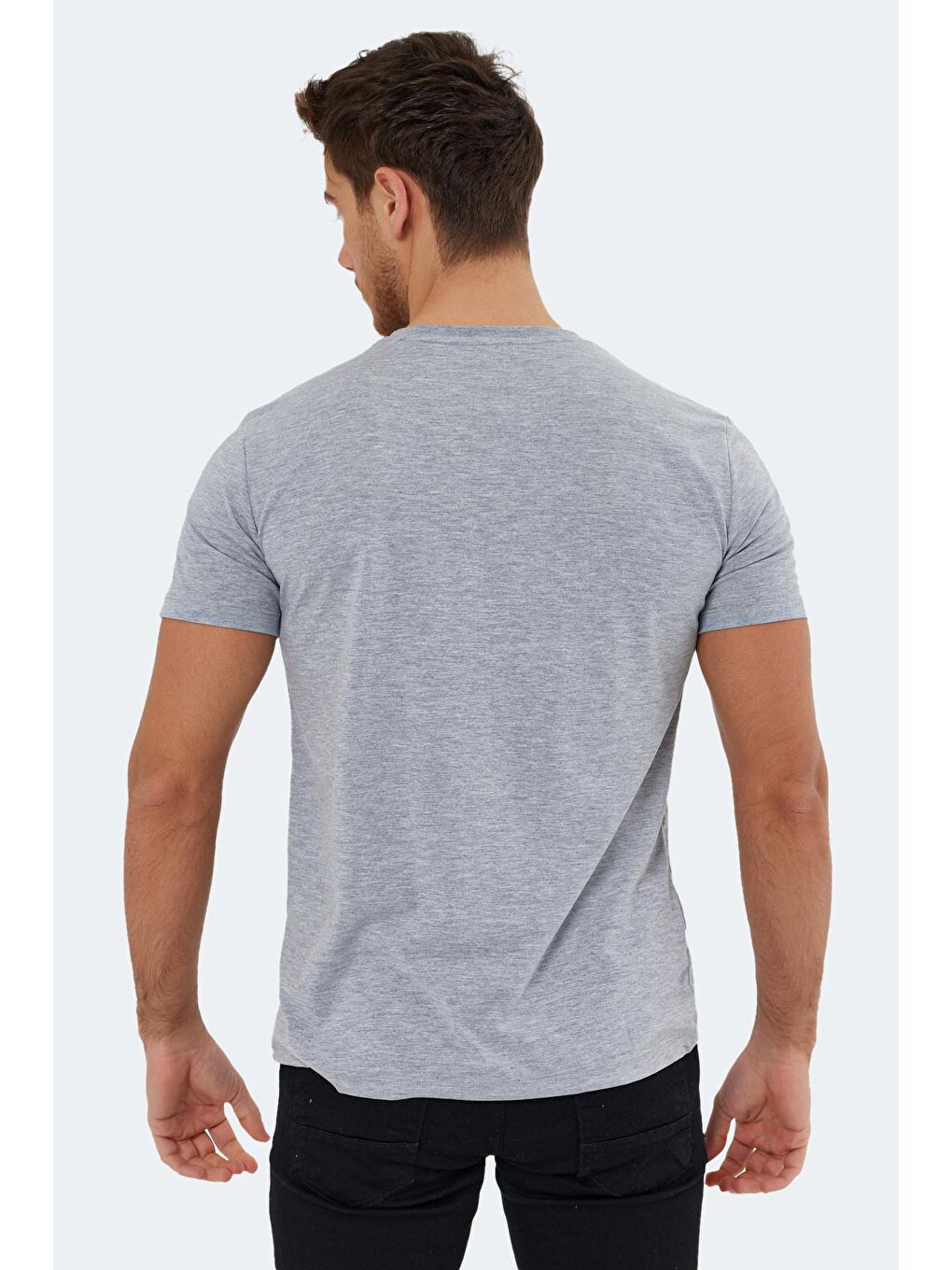 SLAZENGER Gri SECTOR I Erkek T-Shirt Gri - 1