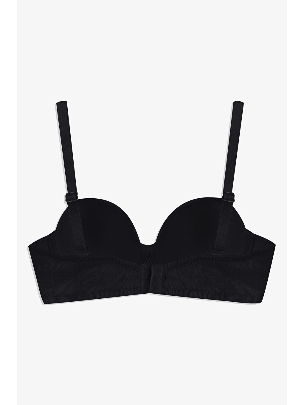 Siyah Kadın Fitilli Straplez Sütyen-1