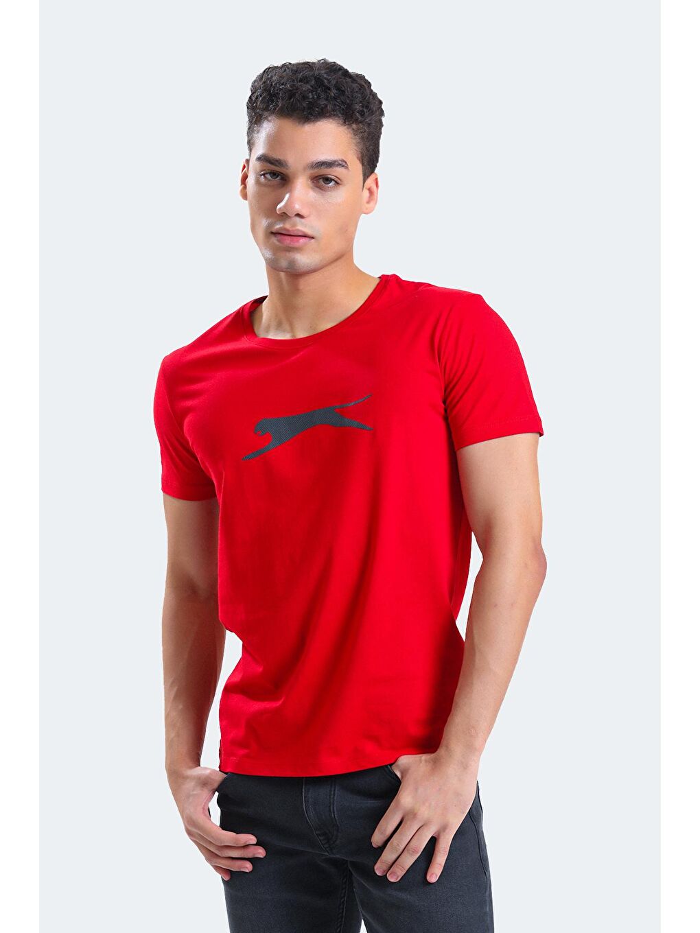 SLAZENGER Kırmızı SECTOR I Erkek T-Shirt Kırmızı - 2