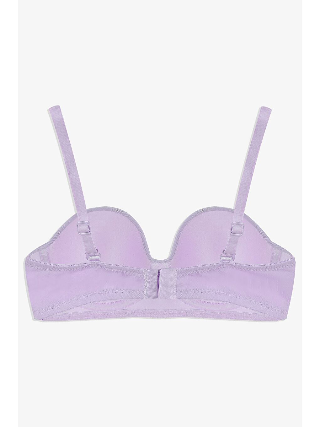 Lila Kadın Mikro Straplez Sütyen-1