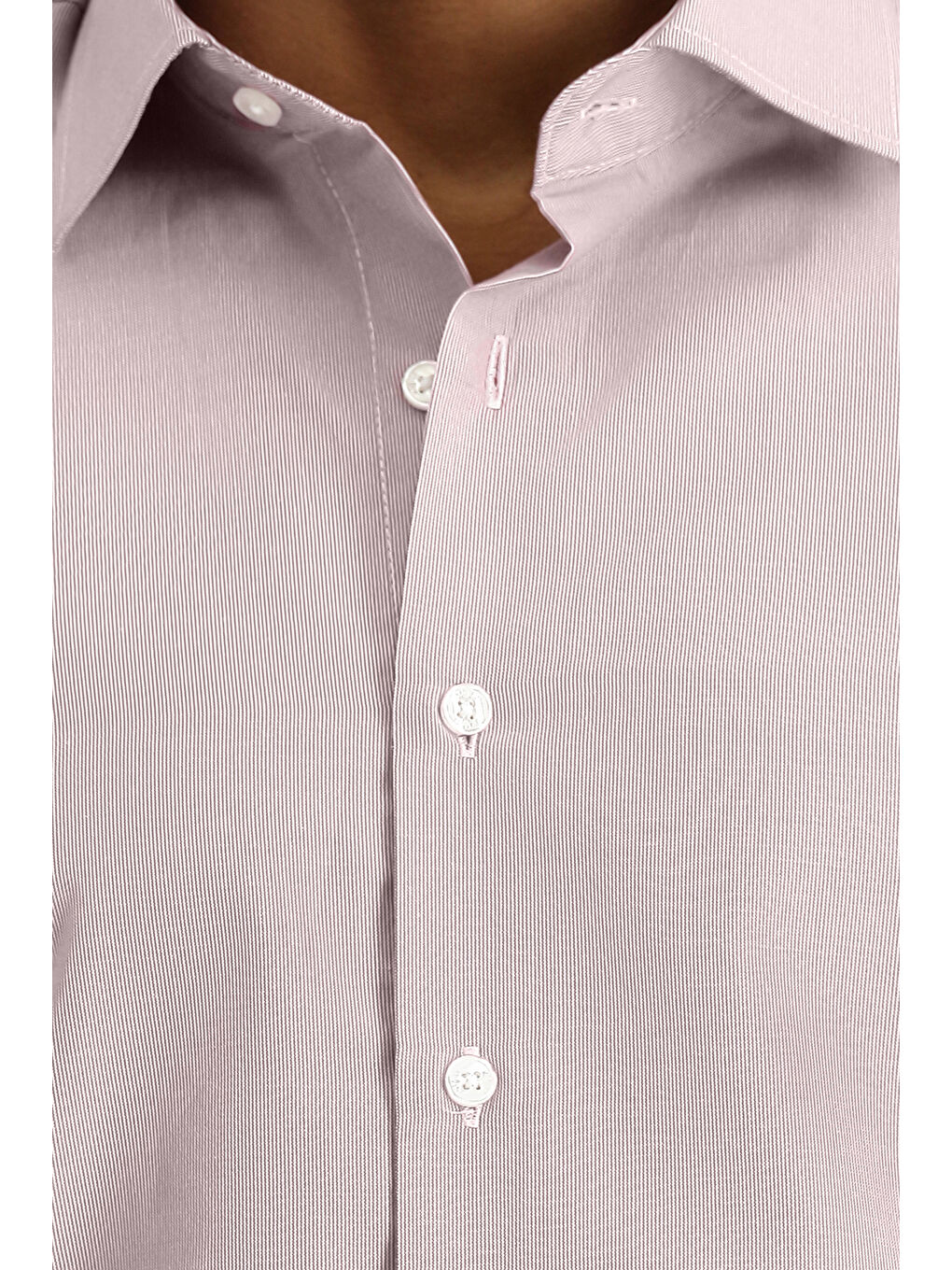 Bordo Uzun Kol Slim Fit Dar Kesim Klasik Desenli Pamuklu Kolay Ütülenebilir Gömlek-4