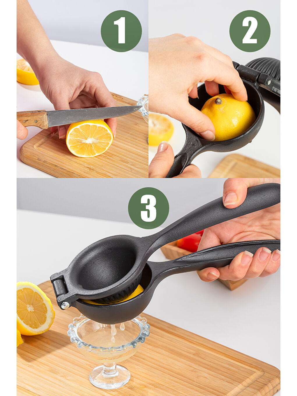 Siyah 2034 Döküm Limon Sıkacağı-1