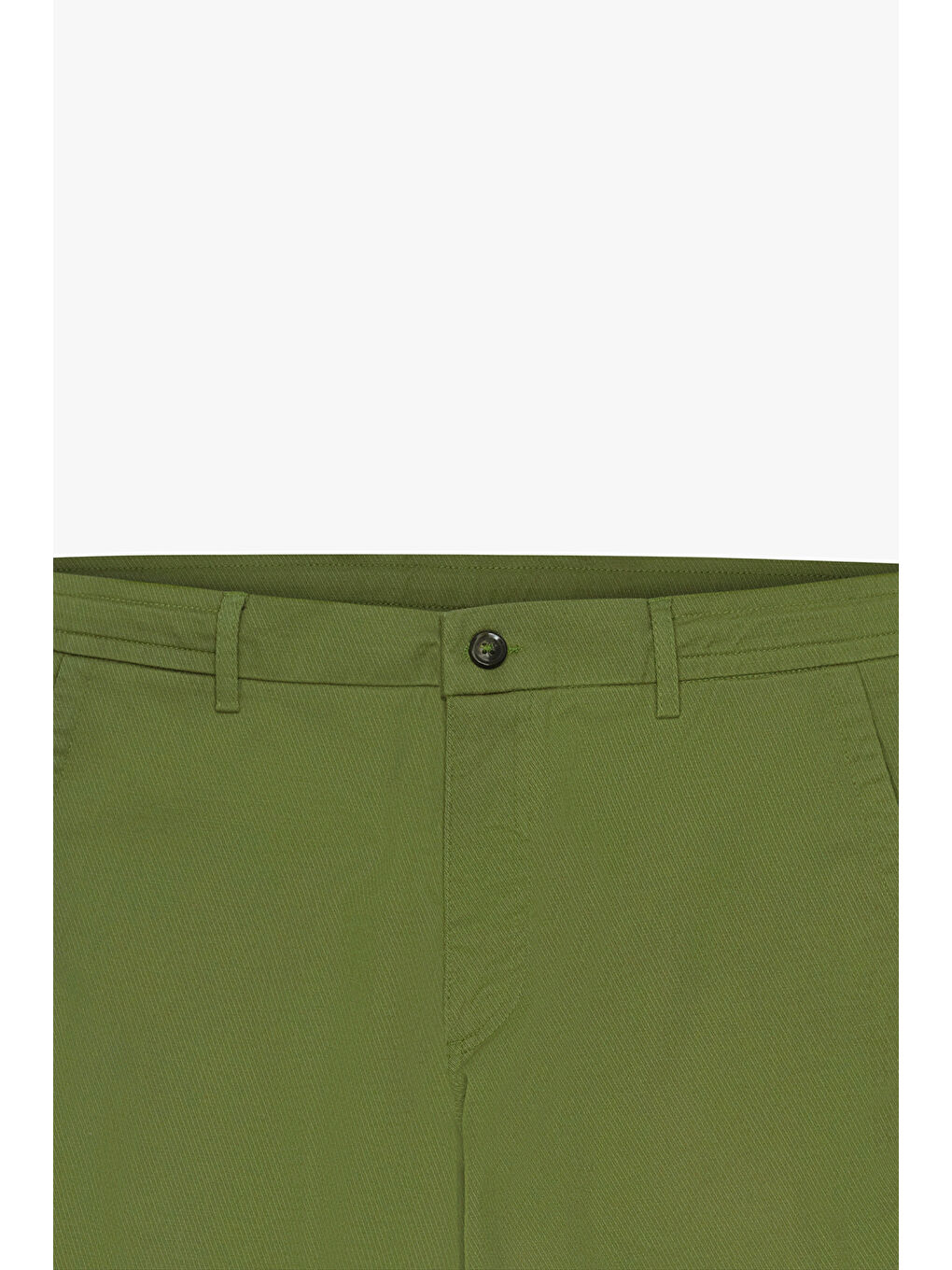 Erkek Haki Oversize Bol Kesim Beli Bağlamalı Pamuklu Esnek Armürlü Yan Cepli Pantolon-7