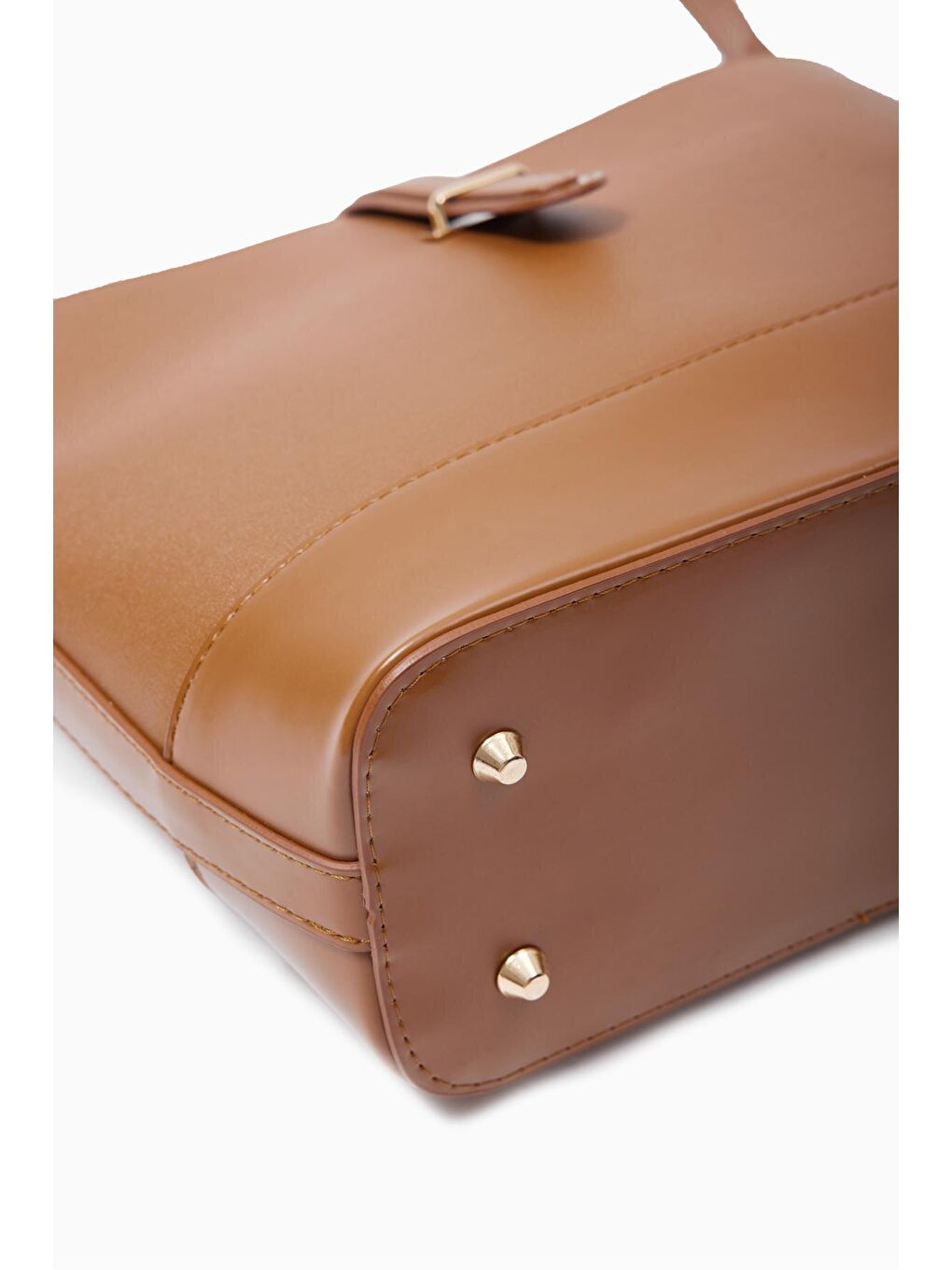 Kahverengi Çapraz Askılı Günlük Kadın Çantası-6