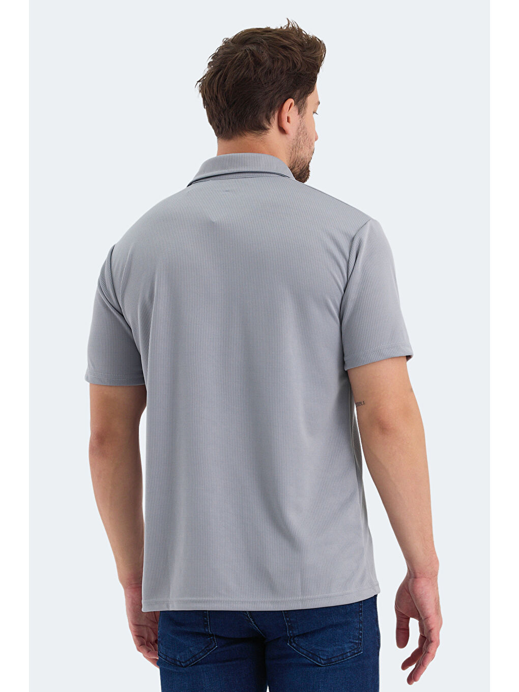 SLOAN Erkek Tişört Gri-1