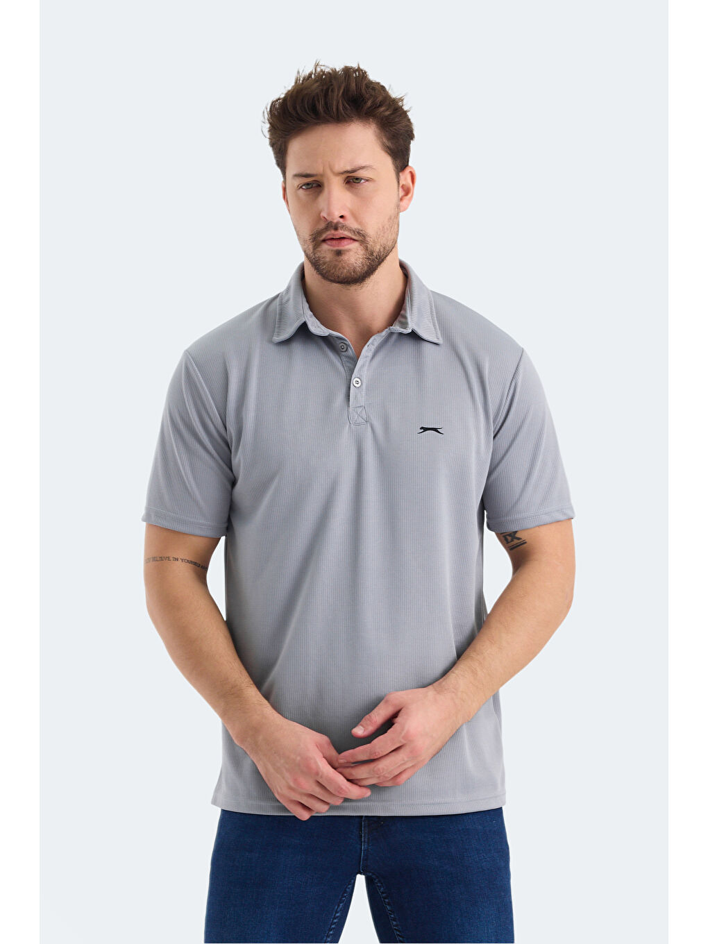 SLOAN Erkek Tişört Gri-2