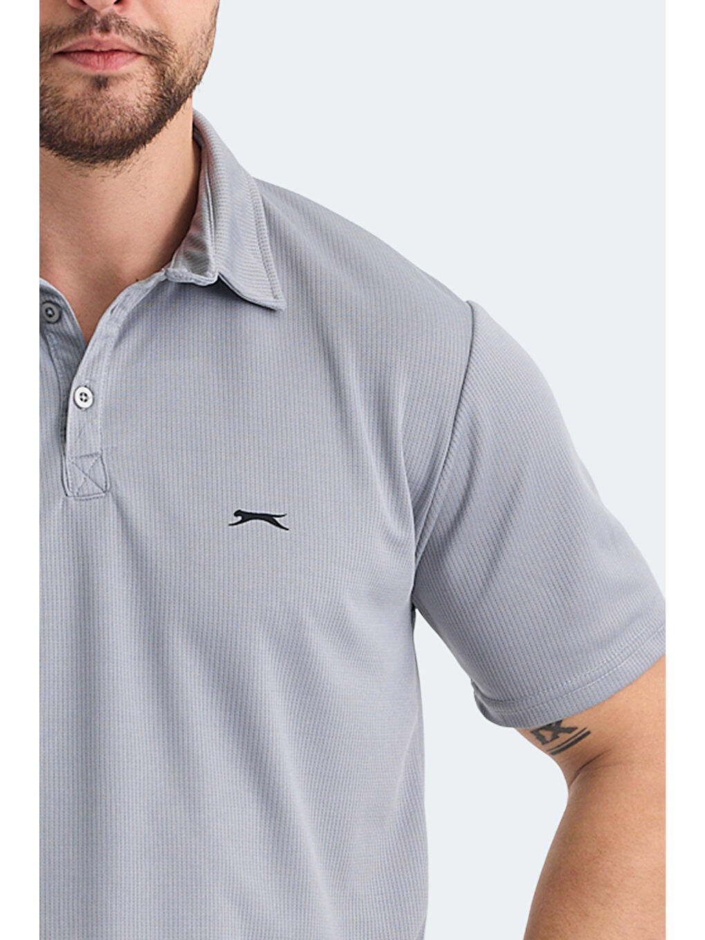 SLOAN Erkek Tişört Gri-3