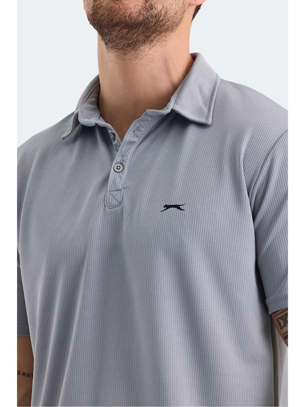 SLOAN Erkek Tişört Gri-4