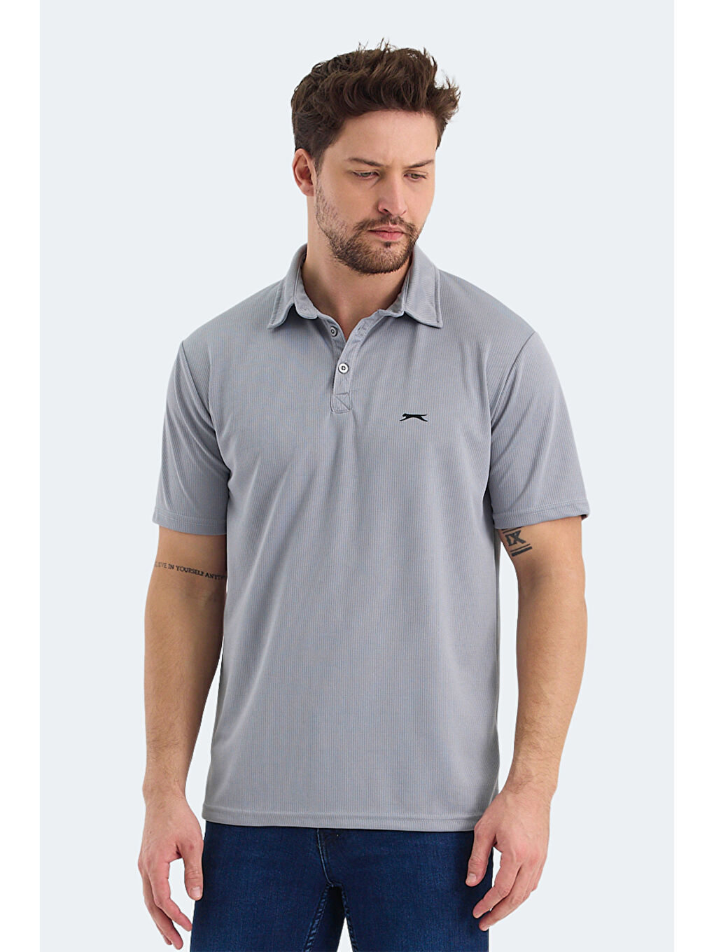 SLOAN Erkek Tişört Gri-6