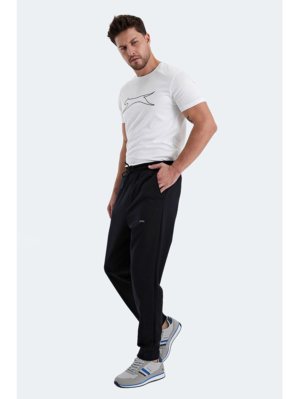 Erkek Eşofman Altı Siyah-6