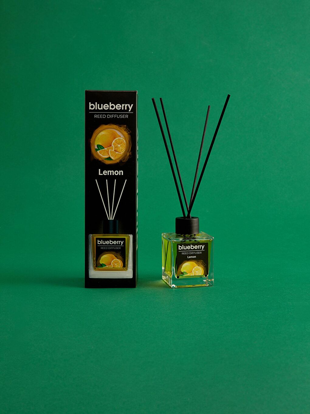 Siyah Limon Kokulu Çubuklu Oda Kokusu 100 Ml