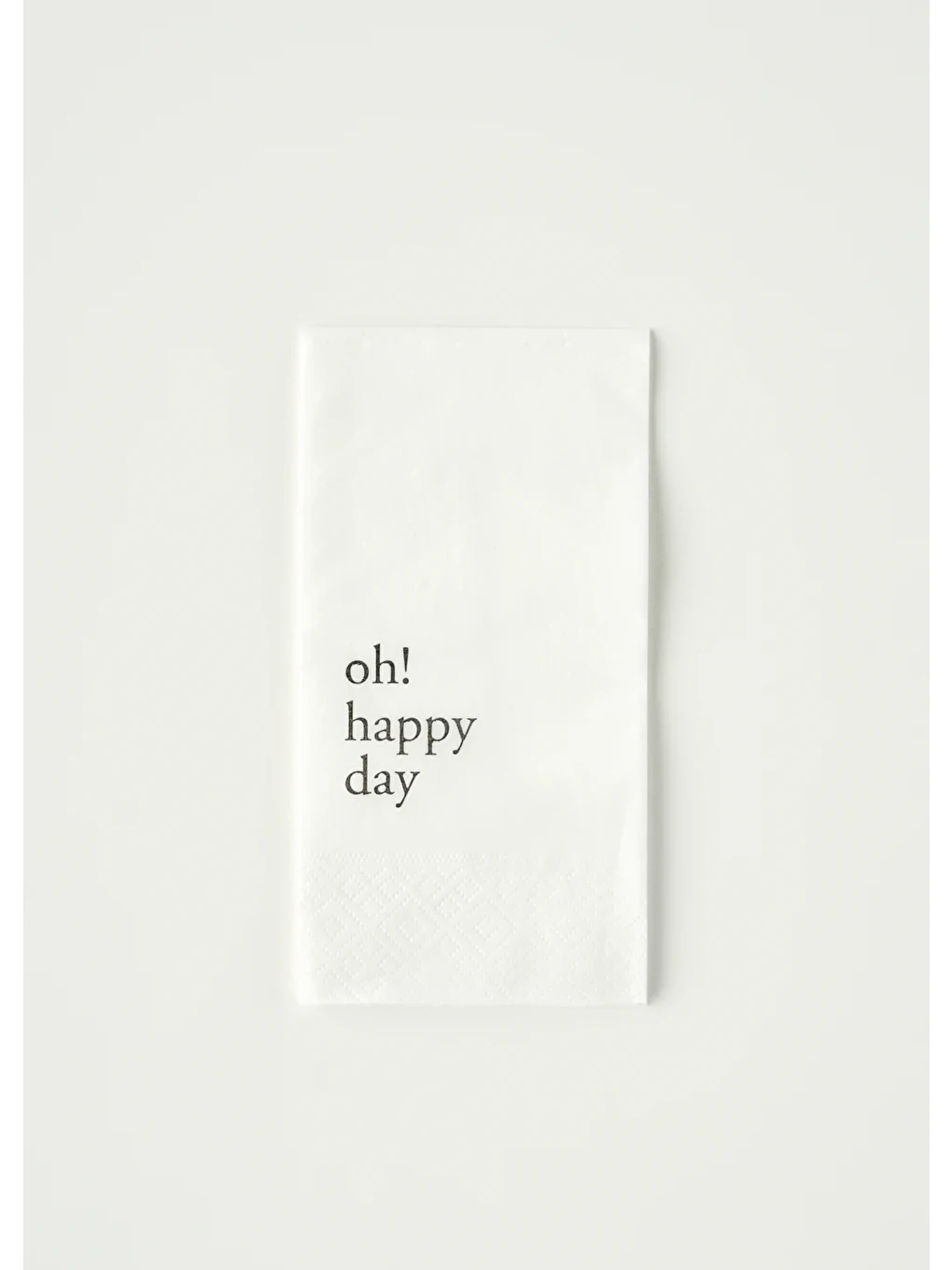 Oh Happy Day 100'lü Peçete Beyaz