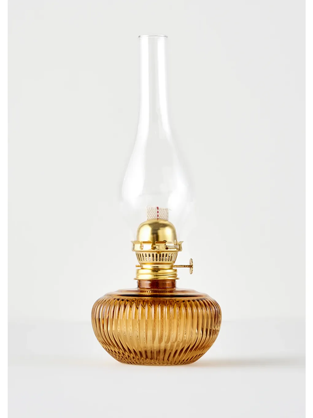 Turuncu Vintage Cam Gaz Lambası