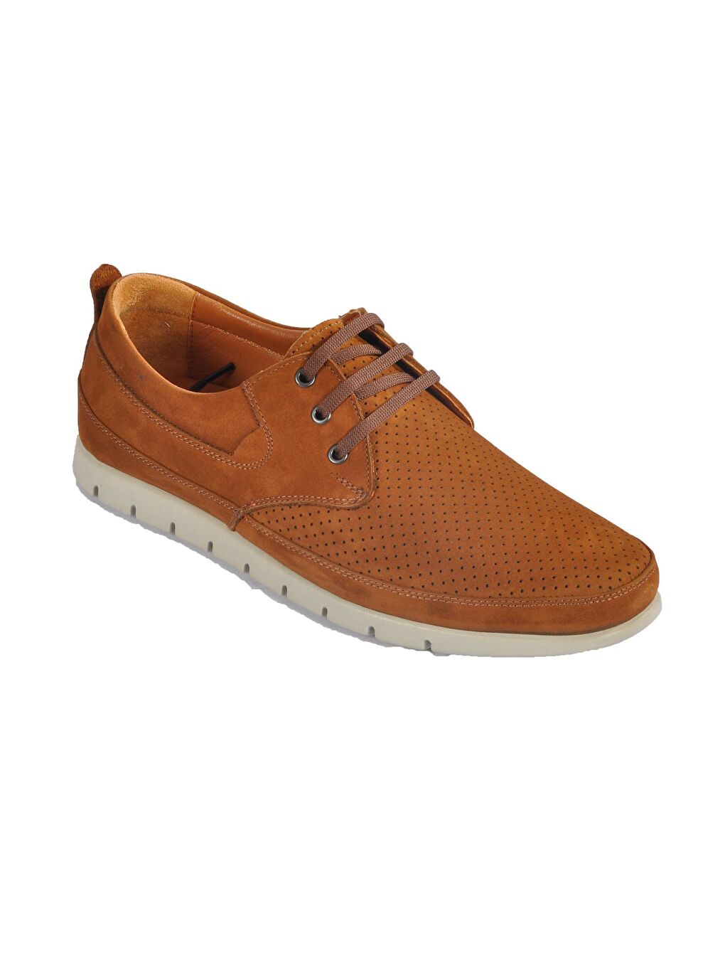 Karışık 2035 Hakiki Deri Nubuk Taba Erkek Comfort Ayakkabı