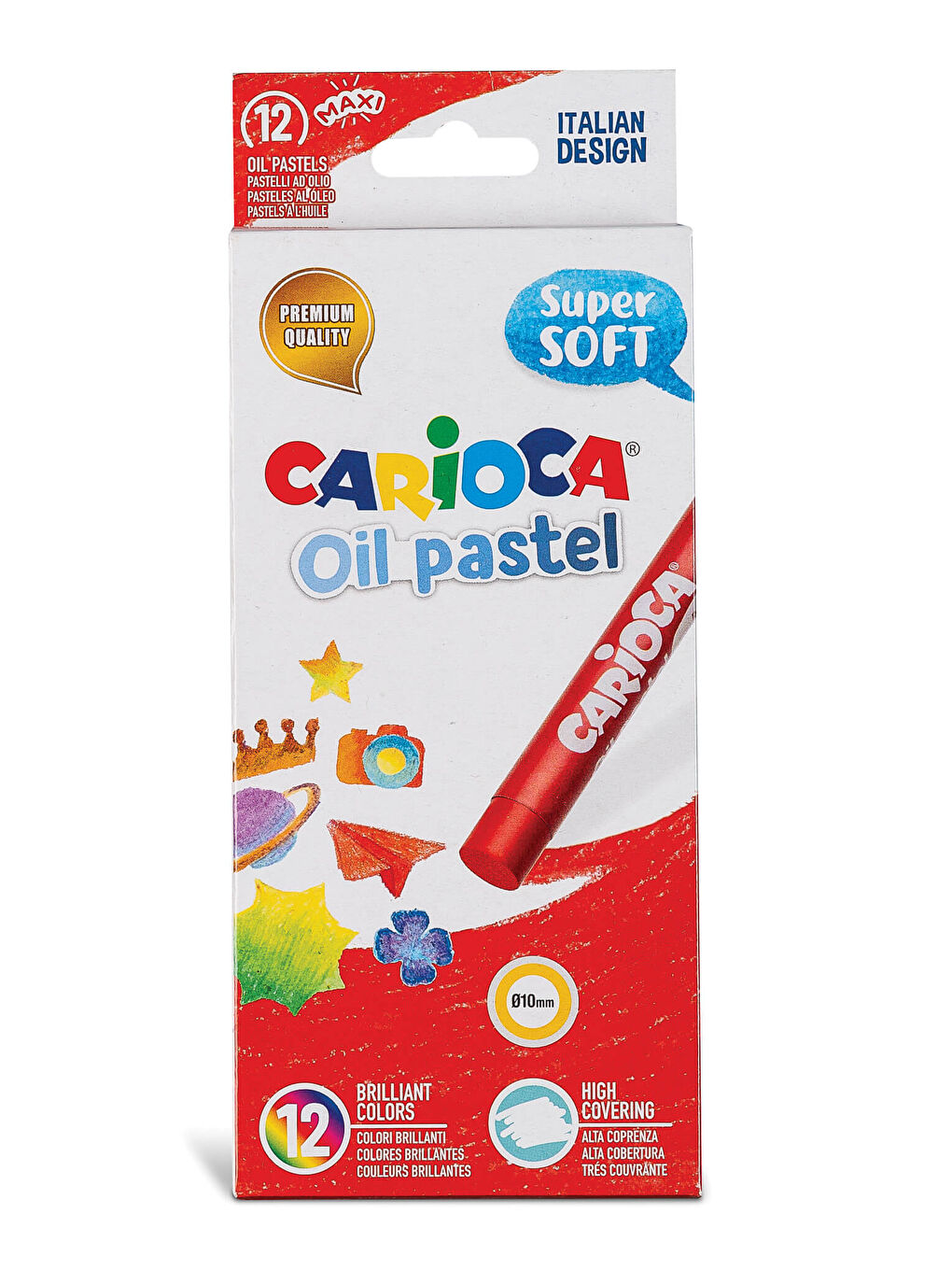 CARIOCA Yağlı Pastel Boya Kalemi 12'li