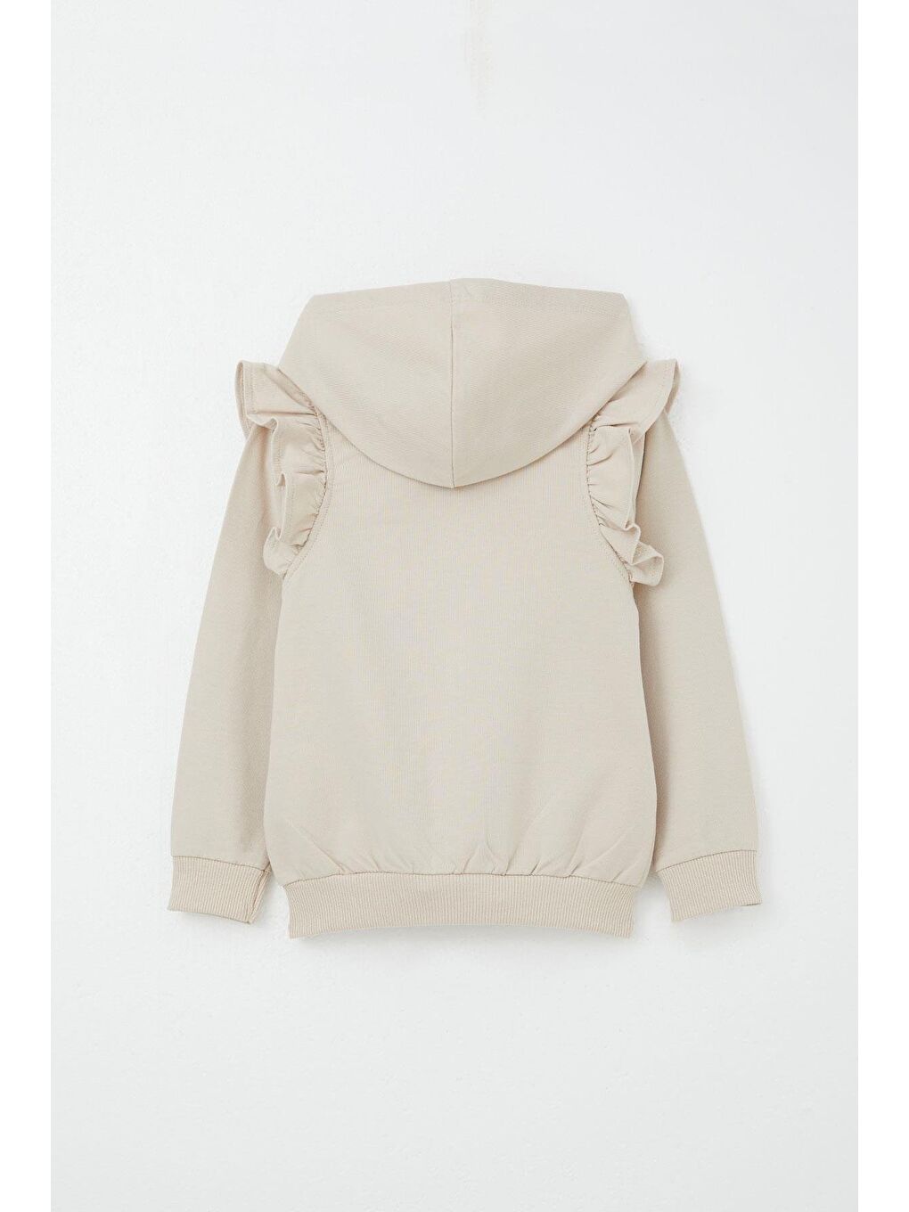 Kız Bebek Eşofman Takım Çiçek & Kuş Nakışlı Bej (1.5 Yaş)-10