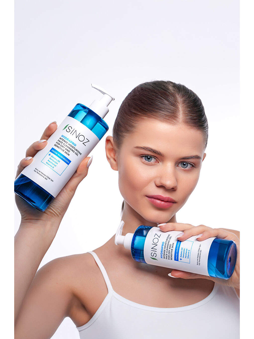 Sinoz Hydrapro Kuru ve Hassas Ciltler İçin Yüz Temizleme Jeli 400 Ml - 4