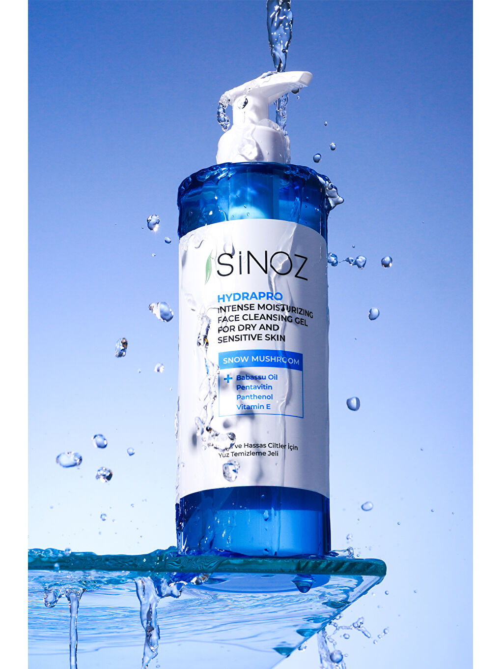 Sinoz Hydrapro Kuru ve Hassas Ciltler İçin Yüz Temizleme Jeli 400 Ml - 5
