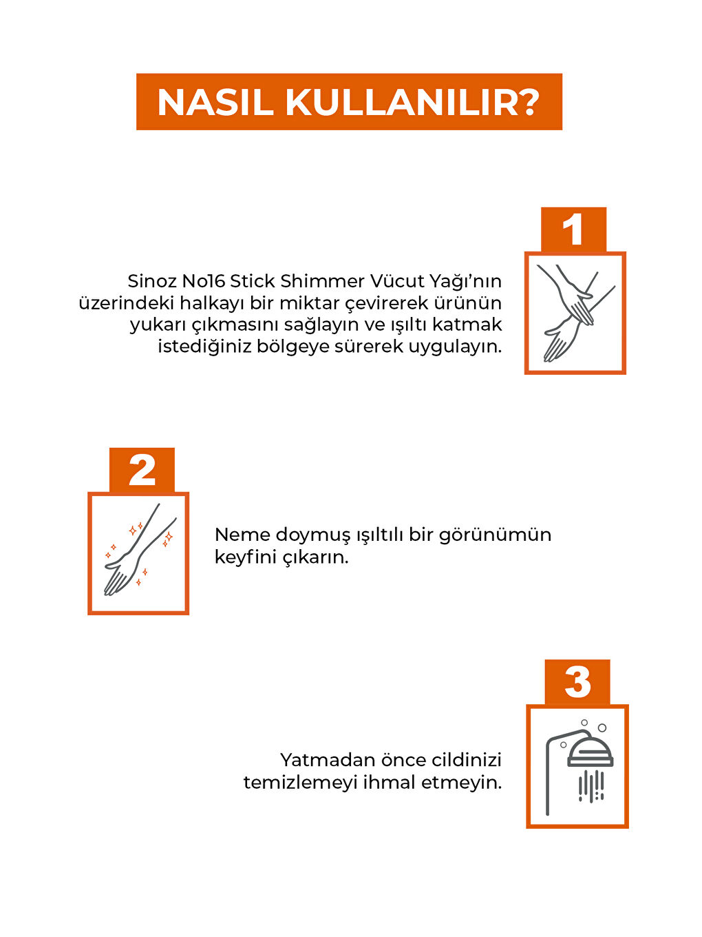Sinoz No:16 Işılıtı Verici Mucizevi Stick 18 g - 3