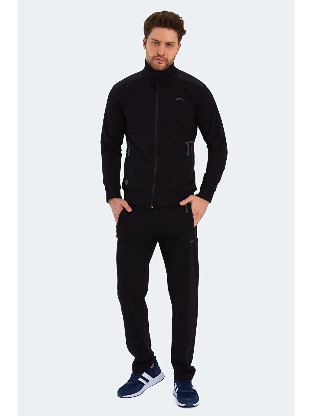 SLAZENGER OKRAN Erkek Eşofman Takım Siyah