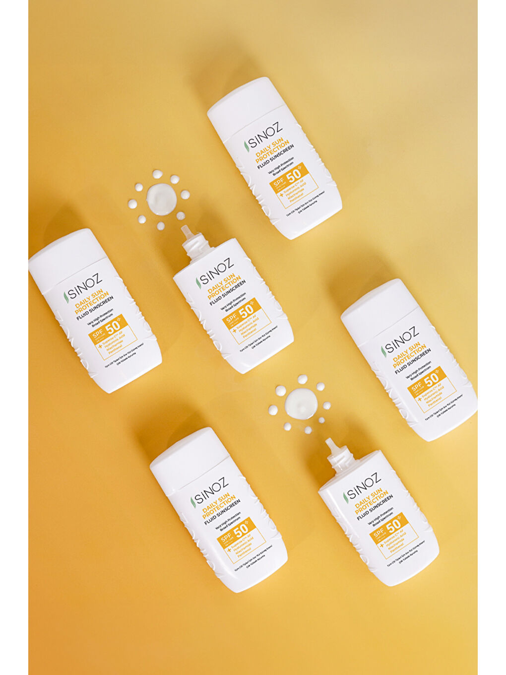 SPF50+ Günlük Kullanım Sıvı Yüz Güneş Kremi 50ml - Yeni Nesil Güneş Filtreleri- Hibrit Formül-PA++++-6