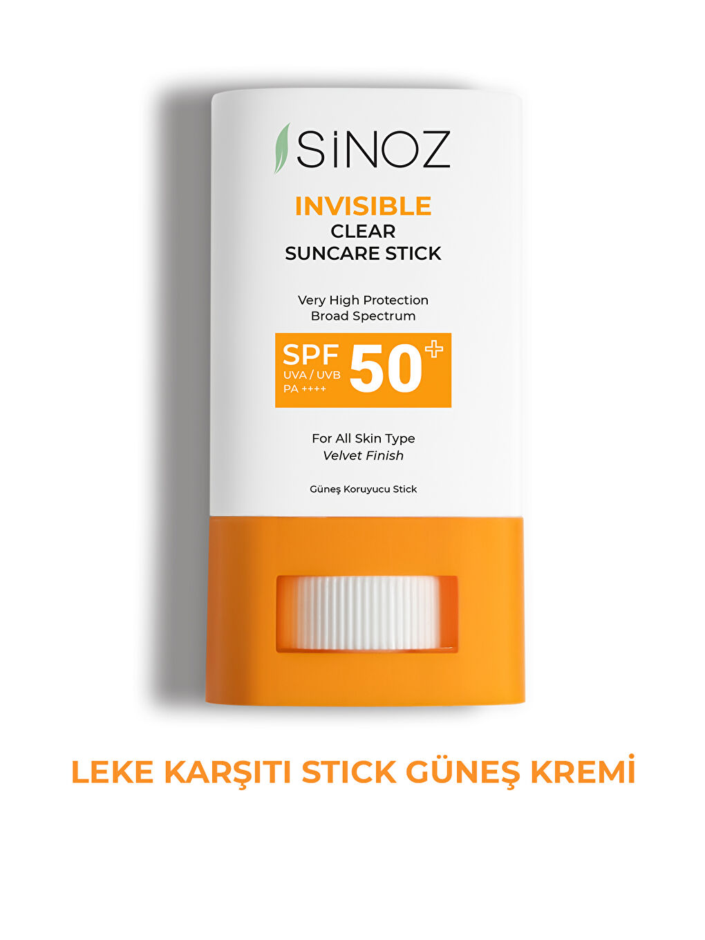 Sinoz Spf50+ Nemlendirici Ve Yatıştırıcı Yüksek Korumalı Şeffaf Stick Güneş Kremi 15 Gr