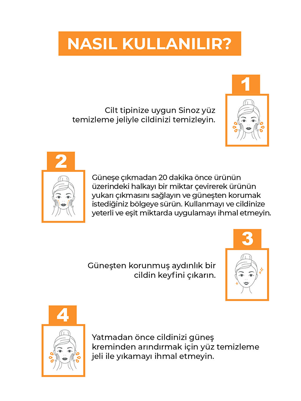 Sinoz Spf50+ Nemlendirici Ve Yatıştırıcı Yüksek Korumalı Şeffaf Stick Güneş Kremi 15 Gr - 3