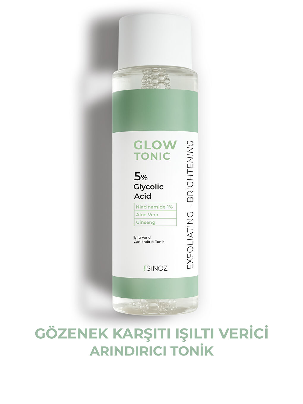 Gözenek Sıkılaştırıcı Arındırıcı Canlandırıcı Peeling Etkili Glow Tonik Glycolic Acid %5 200 ml