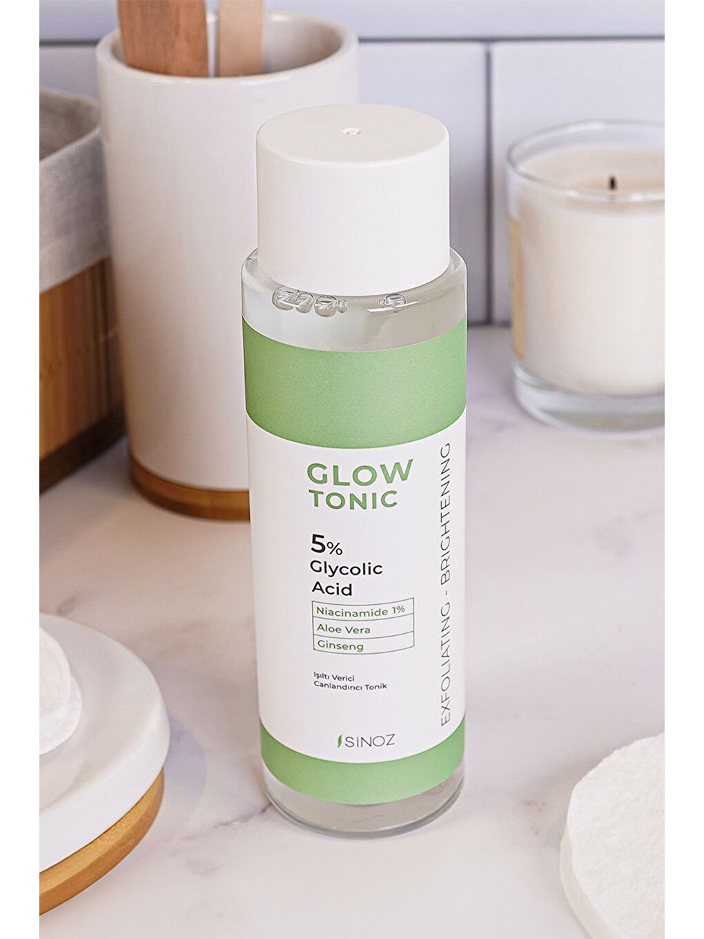 Gözenek Sıkılaştırıcı Arındırıcı Canlandırıcı Peeling Etkili Glow Tonik Glycolic Acid %5 200 ml-6