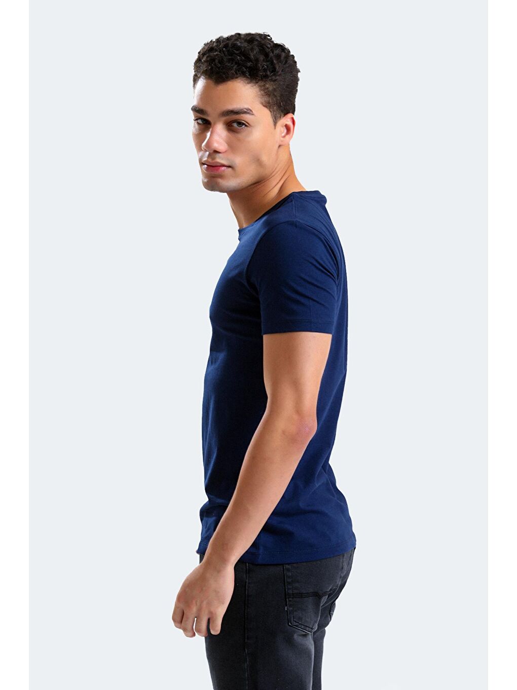 SLAZENGER Lacivert SECTOR I Erkek T-Shirt Lacivert - 2