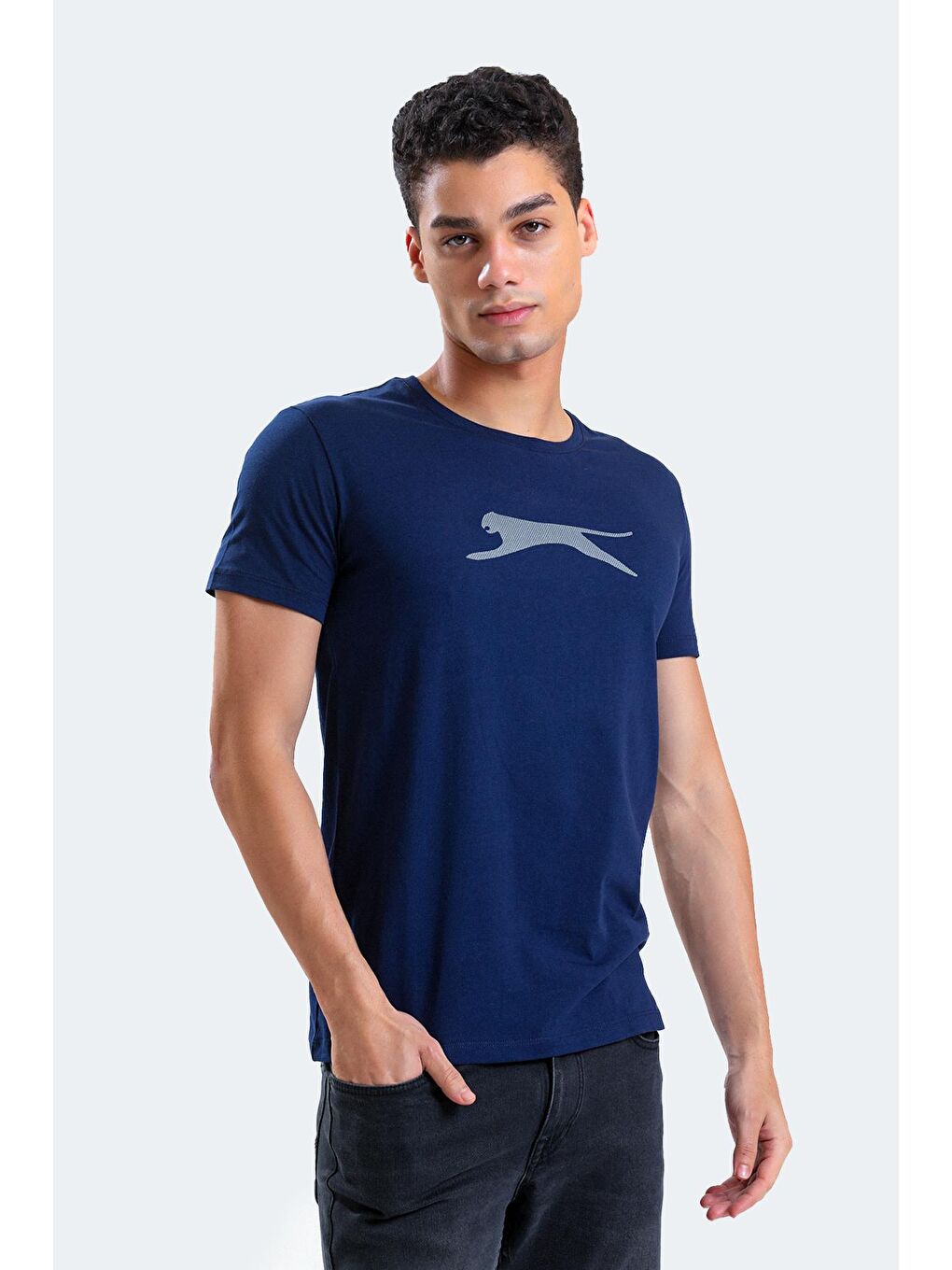 SLAZENGER Lacivert SECTOR I Erkek T-Shirt Lacivert - 3