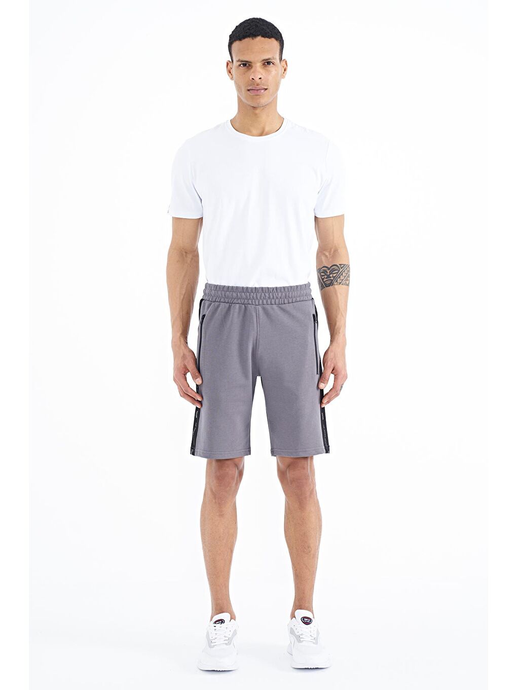 Alfred Koyu Gri Standart Kalıp Erkek Şort - 81244-4