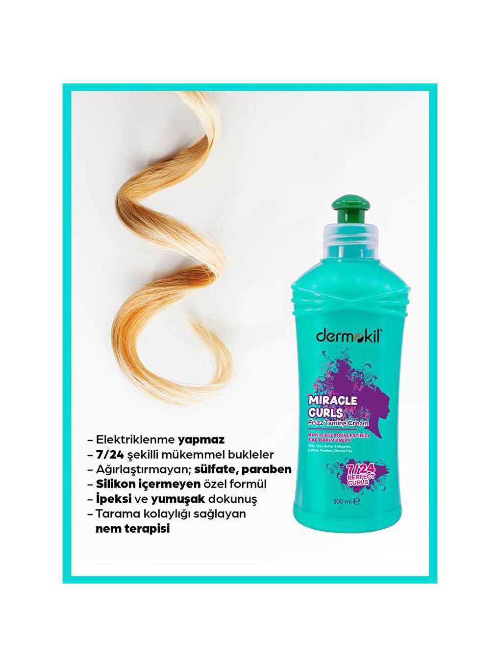 DERMOKIL Bej-Beyaz Bukle Belirginleştirici 300 ml - 2