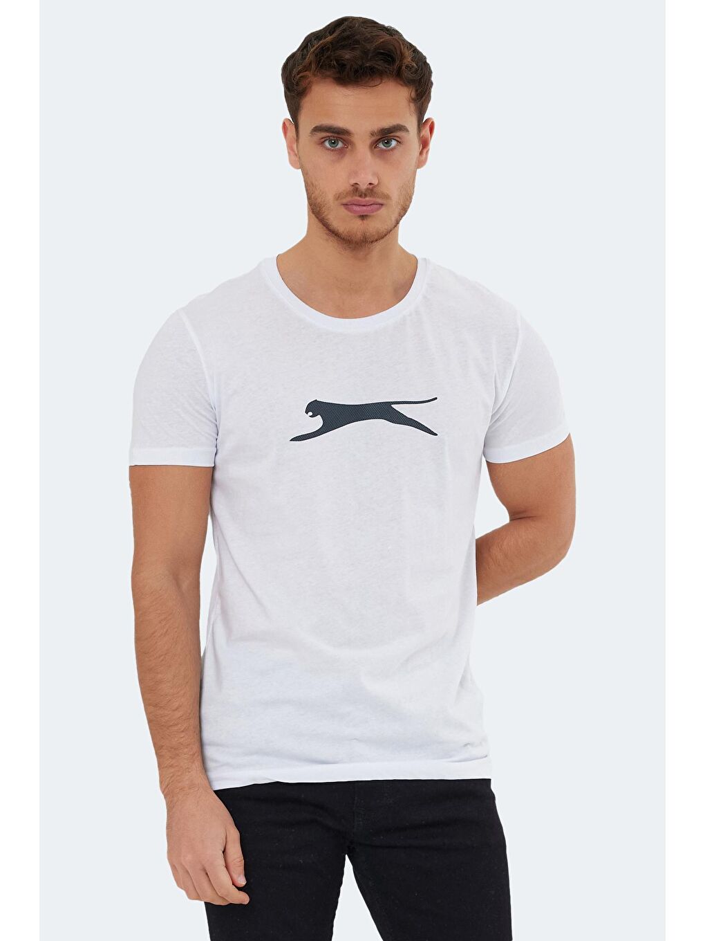 SLAZENGER Beyaz SECTOR I Erkek T-Shirt Beyaz - 2