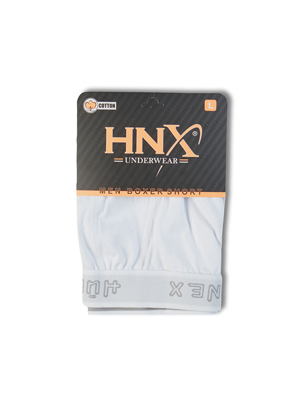 Hnx Beyaz Pamuklu Erkek Boxer 5'li Paket - 2