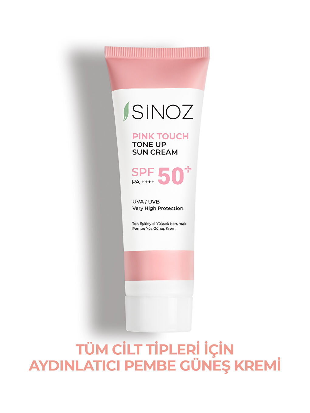 Pink Touch Spf50+ Cilt Aydınlatıcı Pembe Yüz Güneş Kremi 50ml-tüm Ciltler Için-PA++++
