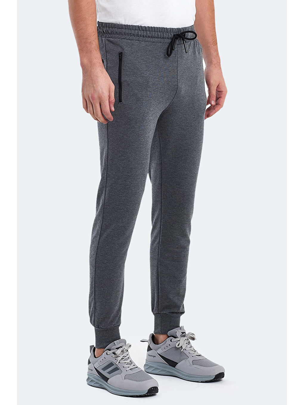 SLAZENGER OFER IN Erkek Eşofman Altı Koyu Gri - 2