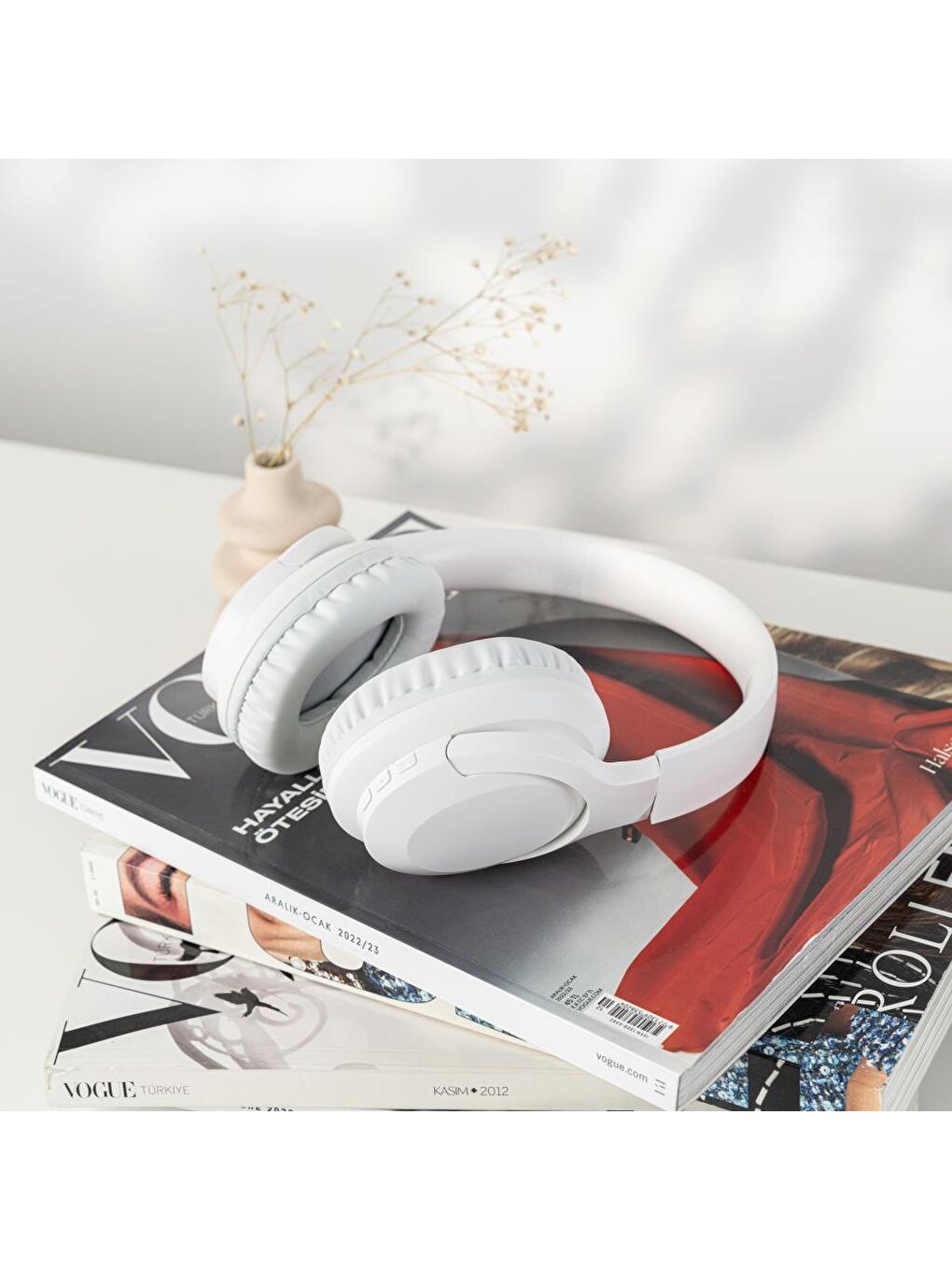 KO23NB1701 ANC Bluetooth Kulaküstü Kulaklık Beyaz-5