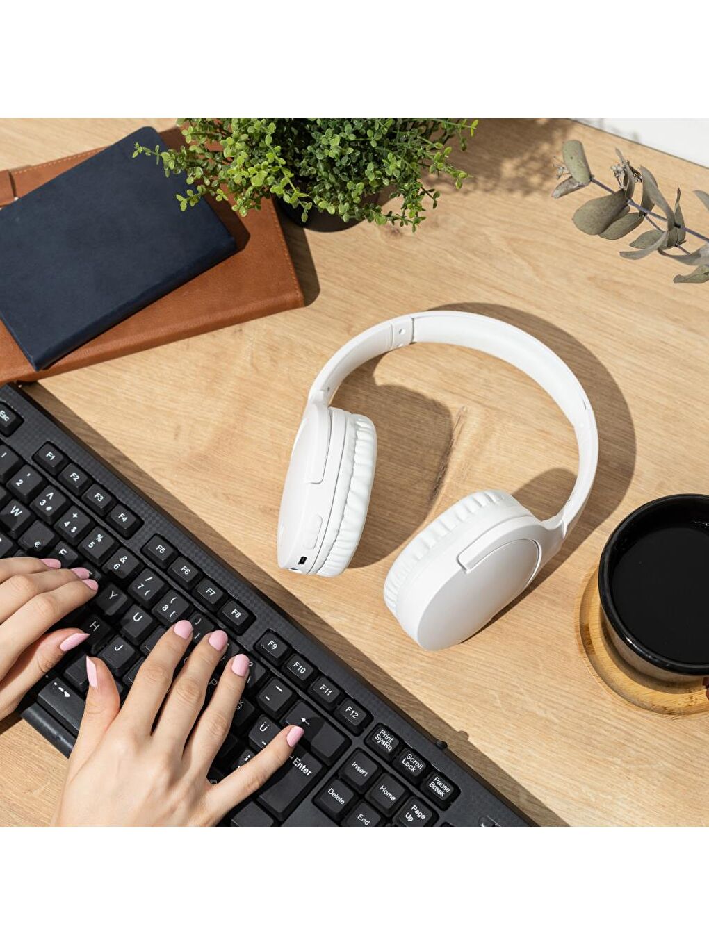 KO23BT1100W Bluetooth Kulaküstü Kulaklık Beyaz-7