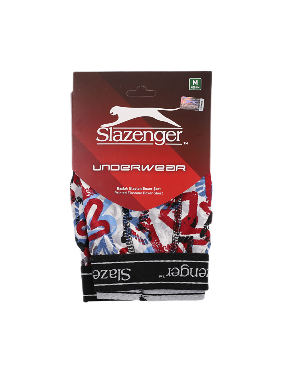 JAMA Erkek Boxer İç Giyim Beyaz / Kırmızı-3
