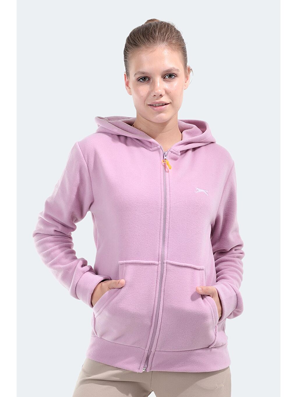 SOFAL I Kadın Polar Sweatshirt Lila-1